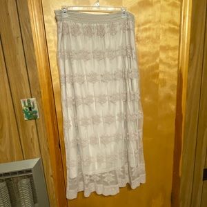 Taupe Cato Lace Maxi